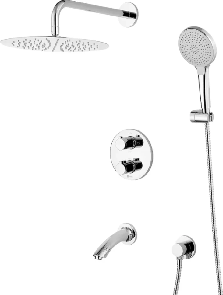 Душевой комплект Lemark Yeti LM7822С С ВНУТРЕННЕЙ ЧАСТЬЮ