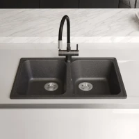Мойка кухонная Domaci Болонья М-260-007 антрацит Мойка кухонная Domaci Болонья М-260-007 антрацит