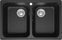 Мойка кухонная Domaci Болонья М-260-007 антрацит