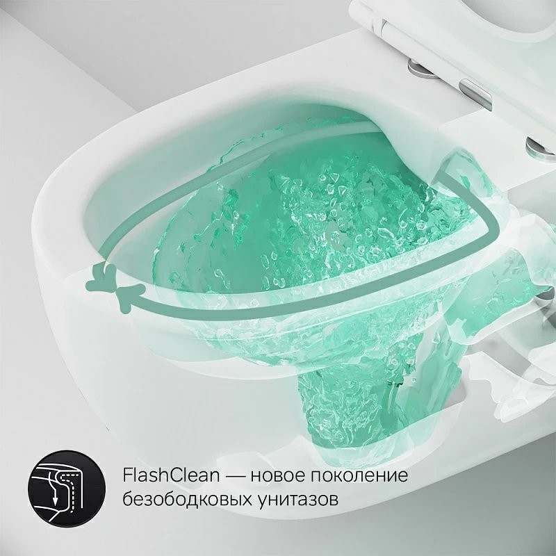 Комплект Унитаз подвесной AM.PM Awe + Крышка C117853WH с микролифтом, петли хром + Звукоизоляция Geberit + Инсталляция Duofix Delta 458.149.21.1 с кнопкой смыва, хром