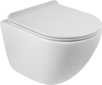 Комплект Унитаз подвесной BelBagno Amanda BB051CHR безободковый + Крышка BB901SC с микролифтом + Инсталляция Geberit Duofix UP 320 111.300.00.5 + Кнопка Sigma 01 115.770.JQ.5 лакированная, матовый хром + Крепления 111.815.00.1 к стене + Звукоизоляция