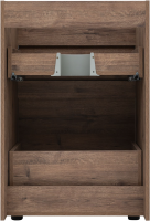 Тумба под раковину без столешницы Aquanet Токио 58 напольная, дуб веллингтон, под стиральную машину