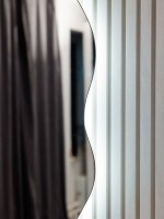 Зеркало CONTINENT Led Phantom 60х110 см, с холодной подсветкой, с датчиком движения