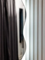 Зеркало CONTINENT Led Phantom 60х110 см, с холодной подсветкой, с датчиком движения