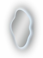 Зеркало CONTINENT Led Phantom 60х110 см, с холодной подсветкой, с датчиком движения