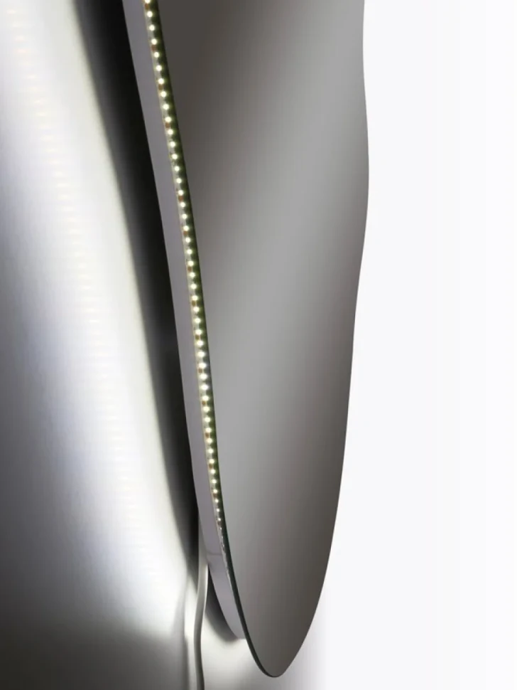 Зеркало CONTINENT Led Phantom 60х110 см, с холодной подсветкой, с датчиком движения