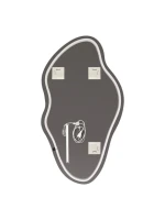 Зеркало CONTINENT Led Phantom 60х110 см, с холодной подсветкой, с датчиком движения