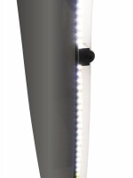 Зеркало CONTINENT Led Phantom 60х110 см, с холодной подсветкой, с датчиком движения