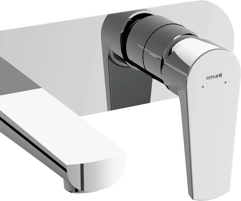 Смеситель для раковины Cersanit Moduo 64096 С ВНУТРЕННЕЙ ЧАСТЬЮ