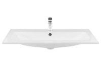 Тумба с раковиной Aquanet Арт 100 подвесная, маренго