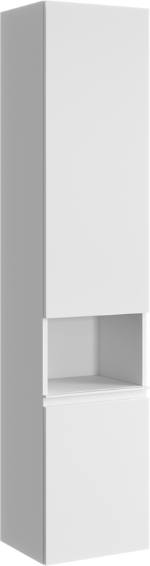 Шкаф-пенал для ванной Aqwella Rodos 35 белый