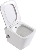 Комплект  Унитаз подвесной BelBagno Due BB3103CHR-BS/SC с микролифтом, со смесителем и функцией биде + Система инсталляции для унитазов Grohe Rapid SL
