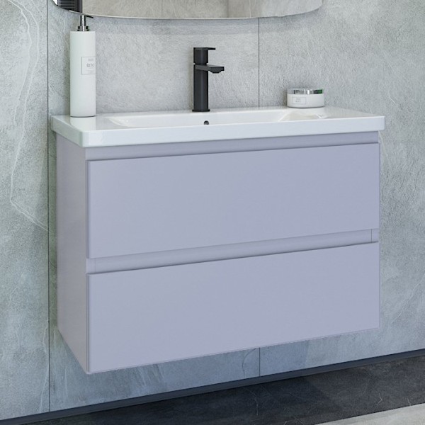 Тумба под раковину без столешницы Caprigo Forte 80 подвесная, стилл