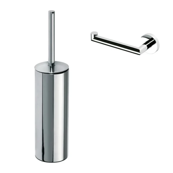 Набор Держатель Bemeta Omega 104212032 L, chrome + Ершик Bemeta Omega 102313067