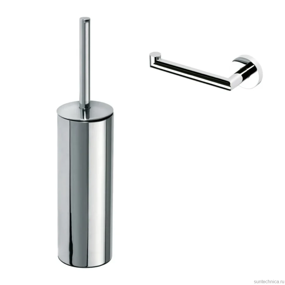 Набор Держатель Bemeta Omega 104212032 L, chrome + Ершик Bemeta Omega 102313067