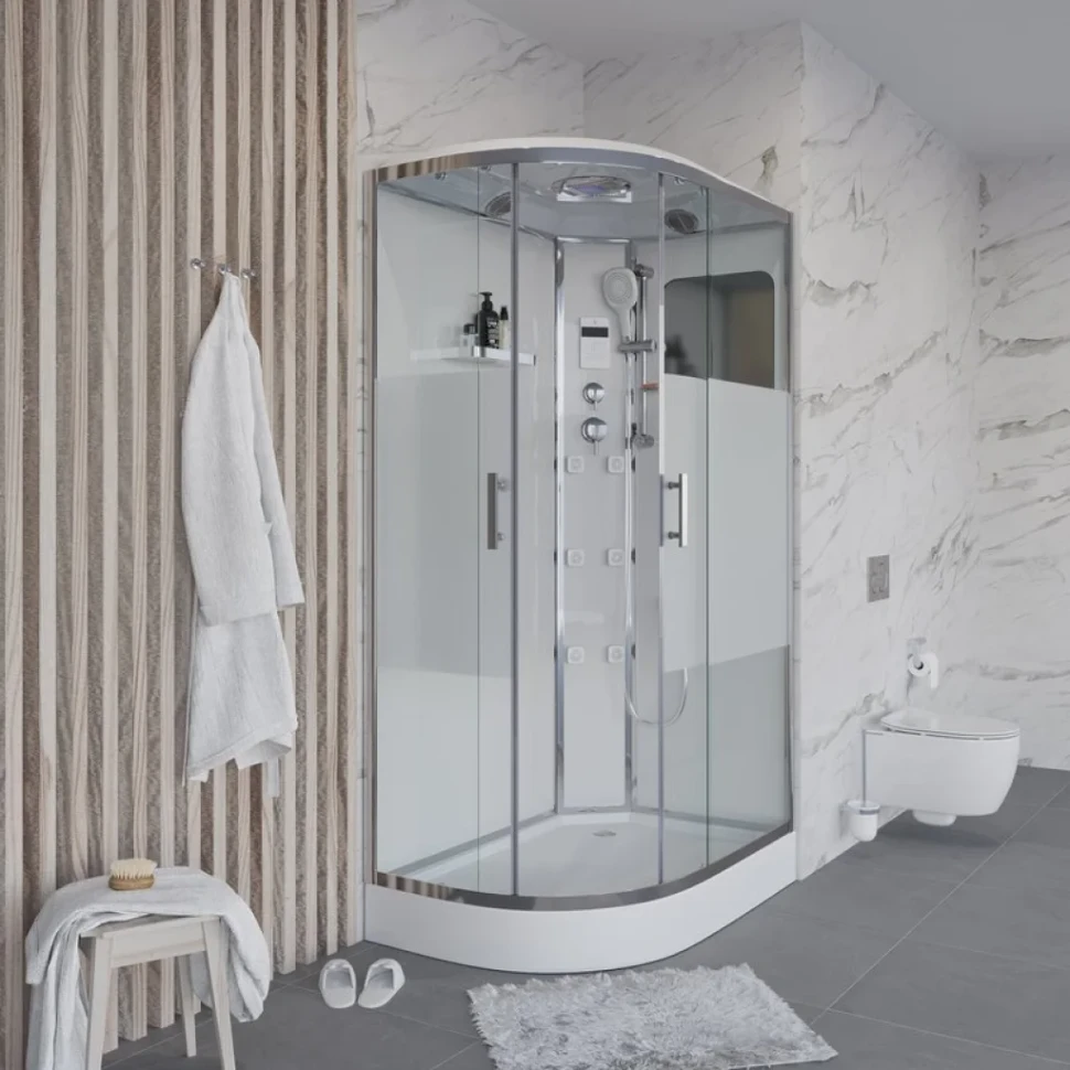 Душевая кабина Niagara Ultra NG-303-01R 120х80, с низким поддоном