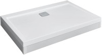 Поддон для душа Radaway Argos D 150x90 с экраном хром