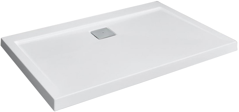 Поддон для душа Radaway Argos D 150x90 с экраном хром