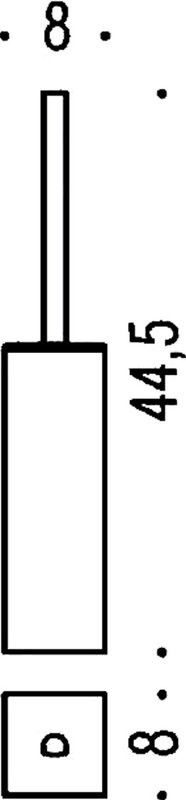 Набор Держатель Colombo Design Lulu B6208 + Ершик B6227