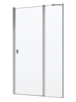 Душевая дверь в нишу Ravak Chrome CSD2-110 профиль сатин, стекло прозрачное