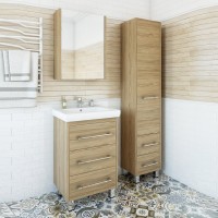 Мебель для ванной комнаты Sanflor Ларго 60, швейцарский вяз