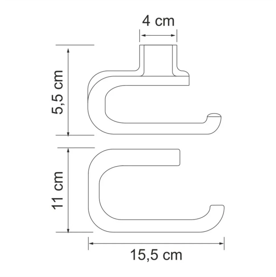 Набор Держатель Wasserkraft Kammel K-8396 + Ершик K-8327