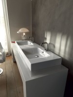Раковина Kerasan Cento 3536 140 см, двойная