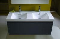 Раковина Kerasan Cento 3536 140 см, двойная