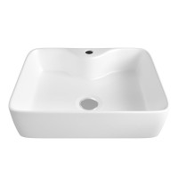 Тумба с раковиной Teymi Nura 60 дуб эврика, матовая белая, раковина Helmi S 48