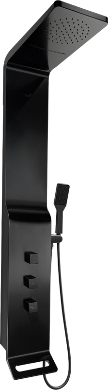 Душевая панель Ceruttispa Sella B CT8989 черная