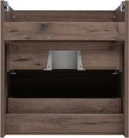 Тумба под раковину без столешницы Aquanet Нота new 60 подвесная, дуб веллингтон табак