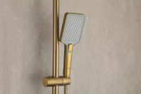 Душевая стойка Gappo G91 G2491-3 с термостатом, золото