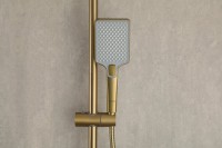 Душевая стойка Gappo G91 G2491-3 с термостатом, золото