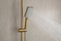 Душевая стойка Gappo G91 G2491-3 с термостатом, золото