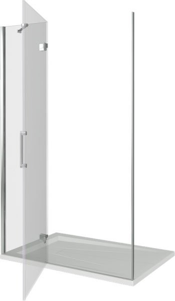 Душевая дверь в нишу Good Door Saturn WTW-140-C-CH-L