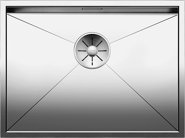 Комплект Мойка Blanco Zerox 500-U + Смеситель Candor 523120