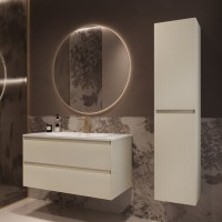 Тумба под раковину без столешницы Vincea Welle 100 m.beige soft-touch