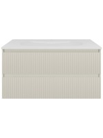 Тумба под раковину без столешницы Vincea Welle 100 m.beige soft-touch