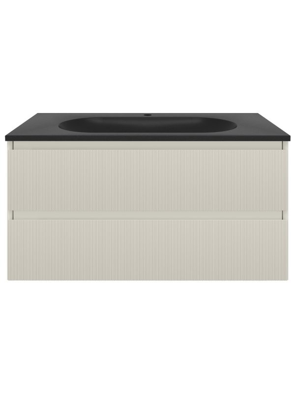 Тумба под раковину без столешницы Vincea Welle 100 m.beige soft-touch