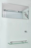 Душевая кабина DTO D D271 профиль хром, стекло матовое