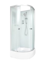 Душевая кабина DTO D D271 профиль хром, стекло матовое