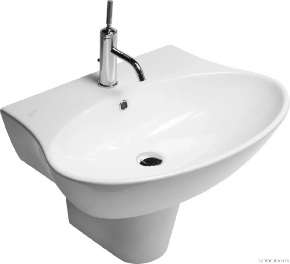 Накладная раковина Hatria Nido Y0TT01 56 см, белая