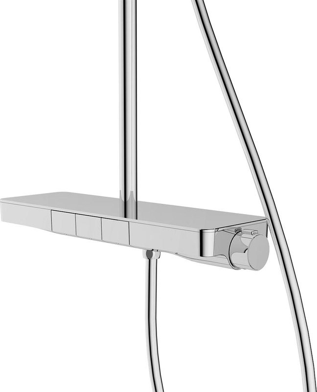 Душевая стойка Vincea Inspire VSFS-3I12TCH с термостатом, хром