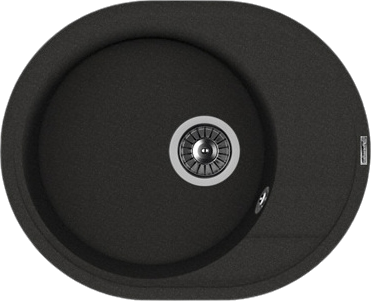 Комплект Мойка Florentina Родос 580 черный + Измельчитель Bone Crusher BC 610-AS