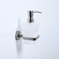 Дозатор для жидкого мыла Wasserkraft Tauber 64499 настенный, никель