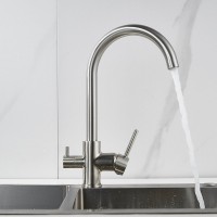 Смеситель для кухни Shevanik S128L сатин