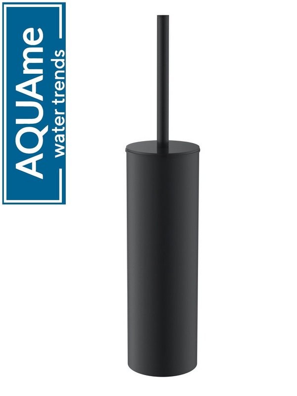 Ершик для унитаза AQUAme Trento напольный AQM7215MB