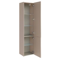 Шкаф-пенал для ванной ASB-Mebel Гранада 40 тирамису софт