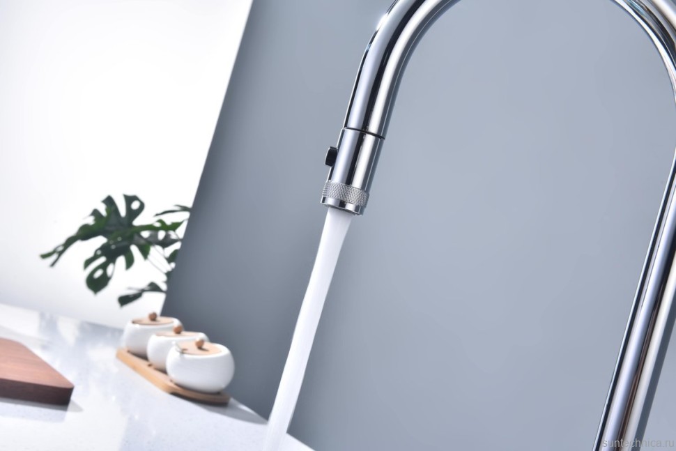 Смеситель для кухни Paulmark Galant Ga213077-CR хром