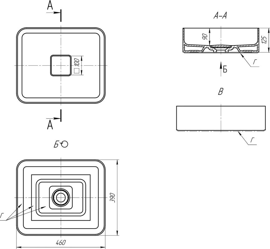 Мебель для ванной комнаты Aqwella 5 stars Mobi 60 белая, дуб балтийский